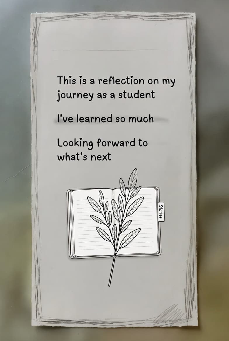 Vertical notebook strip reinforcing that Notive keeps private memories and turns them into something useful later.